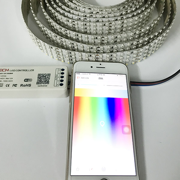Brightest LED Color Changing Lights - Quad Row RGBW LED Strip - 3.28~16.4ft Brightest LED Color Changing Lights - Quad Row RGBW LED Strip - 3.28~16.4ft